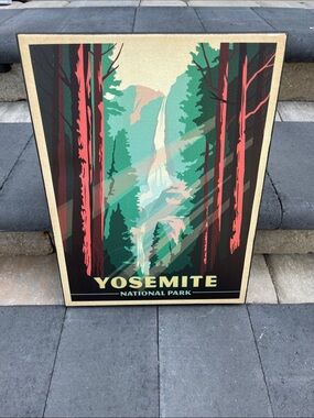 Yosemite National Park Scenic Canvas Print - 12”x16”